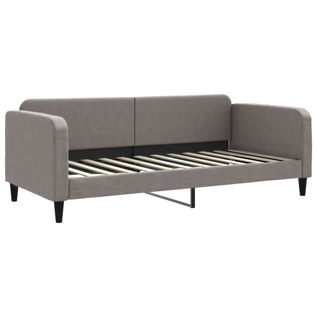 Sofa-lova vidaXL, 90x200 cm, pilka kaina ir informacija | Lovos | pigu.lt