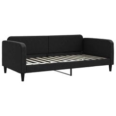 Sofa-lova vidaXL, 100x200 cm, juoda kaina ir informacija | Lovos | pigu.lt