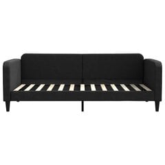 Sofa-lova vidaXL, 90x200 cm, juoda kaina ir informacija | Lovos | pigu.lt