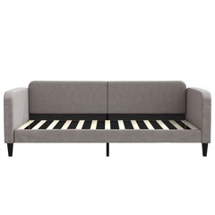 Sofa-lova vidaXL, 100x200 cm, pilka kaina ir informacija | Lovos | pigu.lt