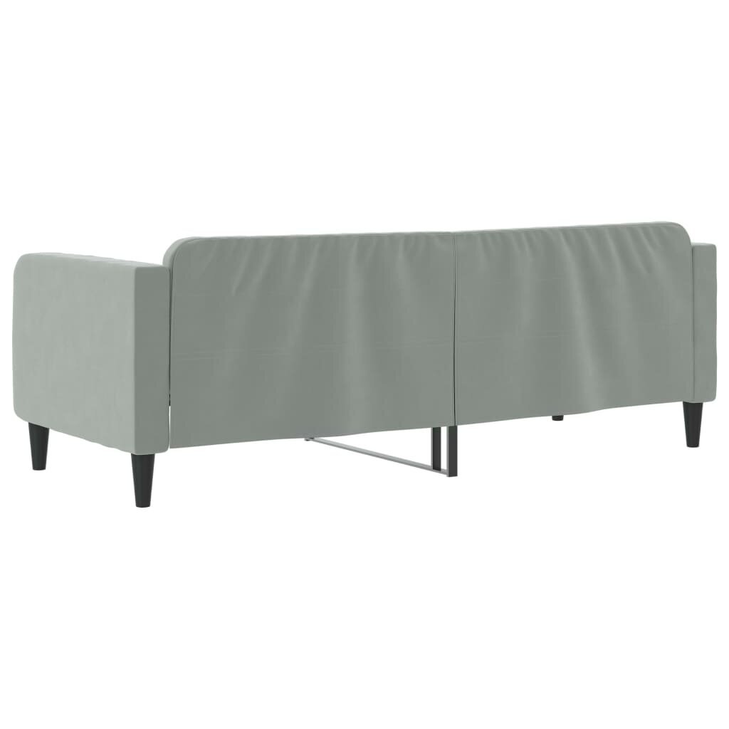 Sofa-lova vidaXL, 80x200 cm, pilka kaina ir informacija | Lovos | pigu.lt