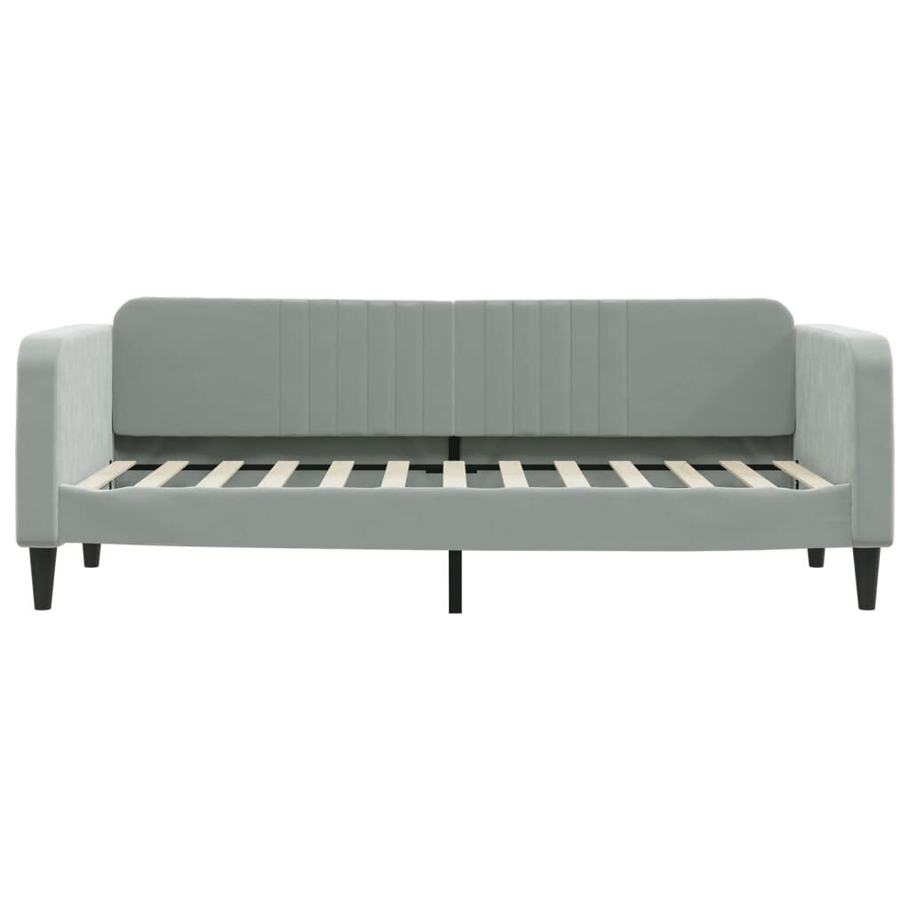 Sofa-lova vidaXL, 80x200 cm, pilka цена и информация | Lovos | pigu.lt