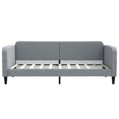 Sofa-lova vidaXL, 90x190 cm, pilka kaina ir informacija | Lovos | pigu.lt