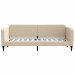 Sofa-lova vidaXL, 80x200 cm, smėlio kaina ir informacija | Lovos | pigu.lt