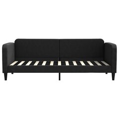 Sofa-lova vidaXL, 80x200 cm, juoda цена и информация | Кровати | pigu.lt