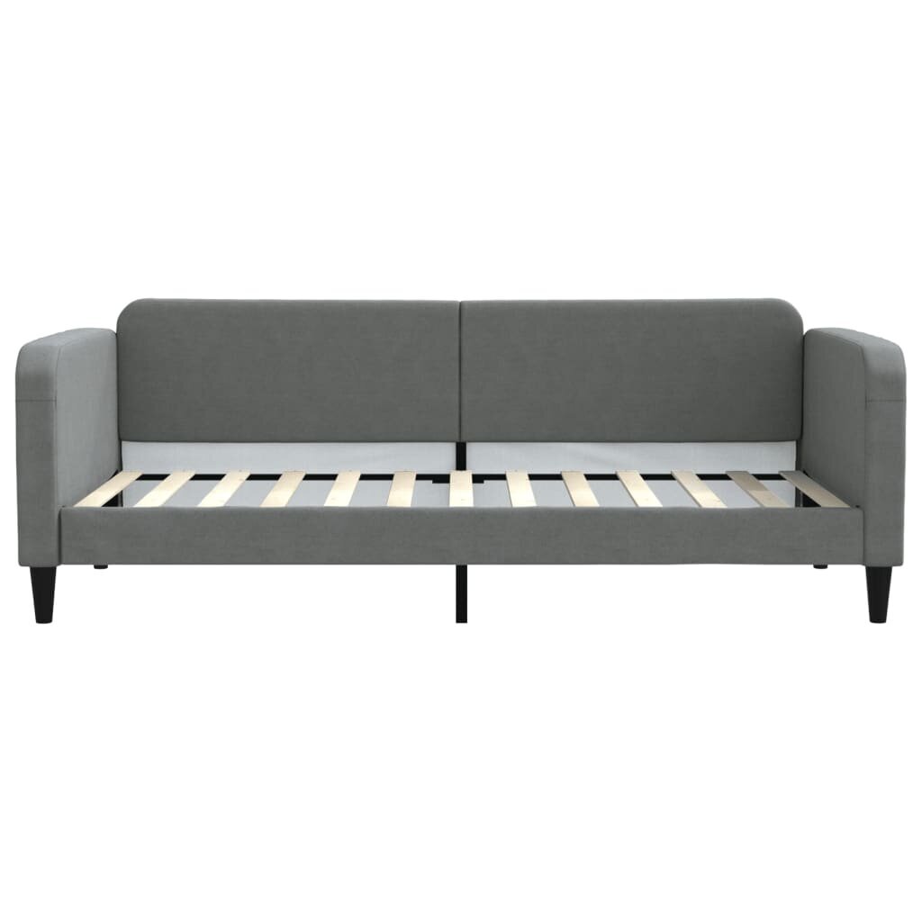 Sofa-lova vidaXL, 90x200 cm, pilka kaina ir informacija | Lovos | pigu.lt