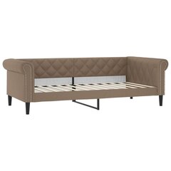 Sofa-lova vidaXL, 80x200 cm, ruda kaina ir informacija | Lovos | pigu.lt