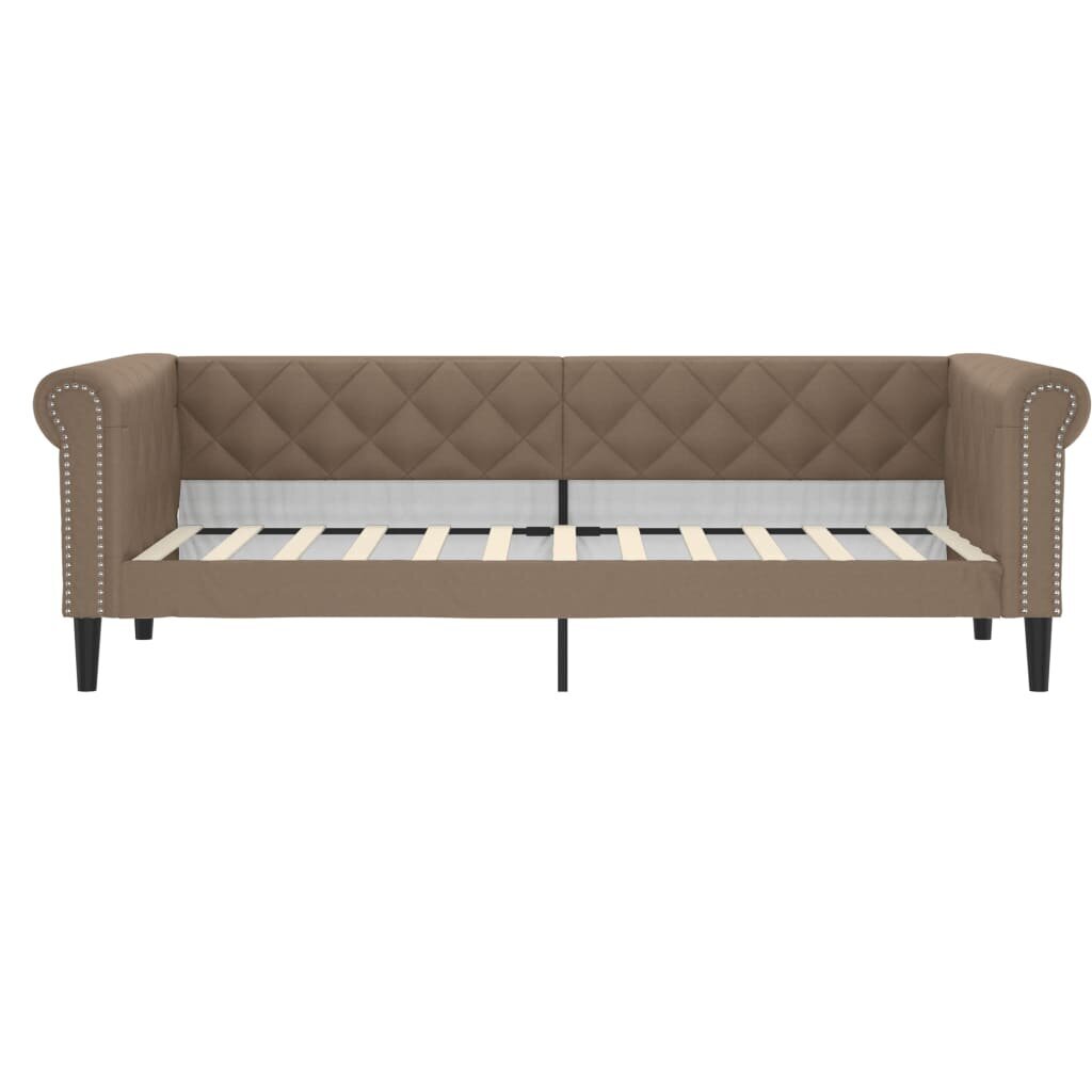 Sofa-lova vidaXL, 80x200 cm, ruda kaina ir informacija | Lovos | pigu.lt