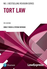 Law Express Revision Guide: Tort Law 9th edition kaina ir informacija | Ekonomikos knygos | pigu.lt