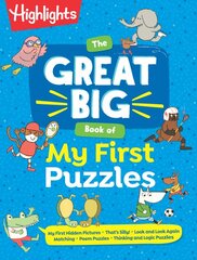 Great Big Book of My First Puzzles цена и информация | Книги для подростков  | pigu.lt