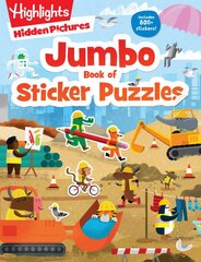 Jumbo Book of Sticker Puzzles цена и информация | Книги для подростков  | pigu.lt