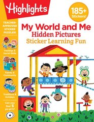 My World and Me Hidden Pictures Sticker Learning Fun цена и информация | Книги для малышей | pigu.lt