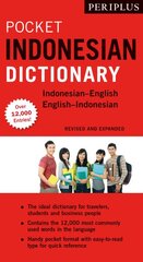 Periplus Pocket Indonesian Dictionary: Revised and Expanded 2ed kaina ir informacija | Užsienio kalbos mokomoji medžiaga | pigu.lt