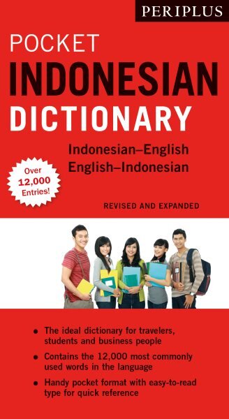 Periplus Pocket Indonesian Dictionary: Revised and Expanded 2ed цена и информация | Užsienio kalbos mokomoji medžiaga | pigu.lt
