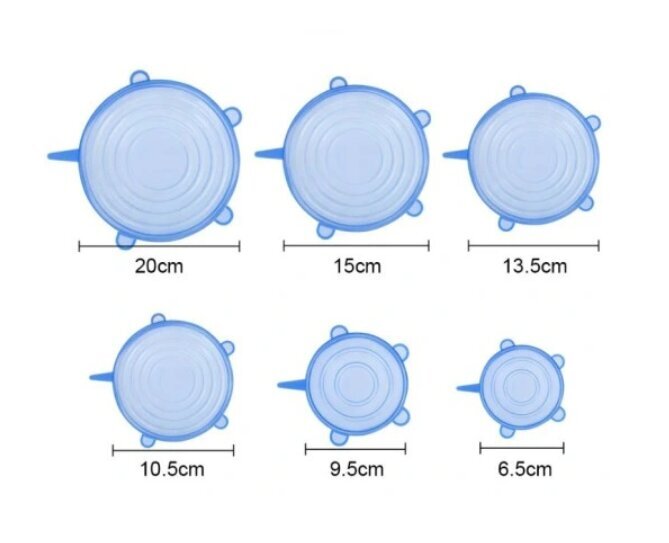Operum silikoniniai dangteliai kaina ir informacija | Virtuvės įrankiai | pigu.lt