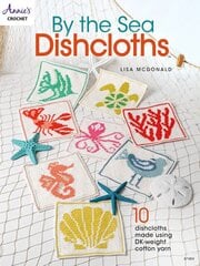 By the Sea Dishcloths цена и информация | Книги о питании и здоровом образе жизни | pigu.lt