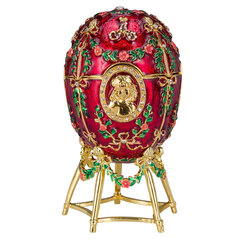 Aleksandro rūmai Faberge stiliaus kiaušinis, papuošalų dėžutė kaina ir informacija | Kitos originalios dovanos | pigu.lt