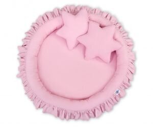 Lizdelis kūdikiui My Sweet Baby, rožinis kaina ir informacija | Lavinimo kilimėliai | pigu.lt