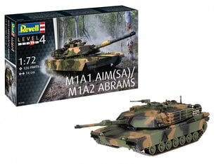 Kontruktorius Revell M1A2 Abrams, 126 d. kaina ir informacija | Konstruktoriai ir kaladėlės | pigu.lt