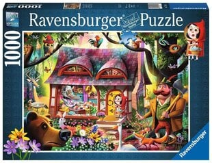 Dėlionė Ravensburger Raudona gaubtas, 1000 d. цена и информация | Пазлы | pigu.lt