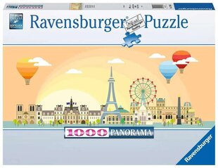 Dėlionė Ravensburegr Paryžius, 1000 d. kaina ir informacija | Dėlionės (puzzle) | pigu.lt