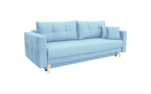Sofa Scala, šviesiai mėlyna kaina ir informacija | Sofos | pigu.lt