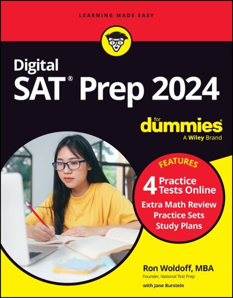 Digital SAT Prep 2024 For Dummies: Book plus 4 Practice Tests Online, Updated for the NEW Digital Format 12th edition kaina ir informacija | Socialinių mokslų knygos | pigu.lt