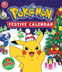 Pokemon: Festive Calendar: A Festive Collection of 24 Books, Activites and Surprises! kaina ir informacija | Knygos mažiesiems | pigu.lt