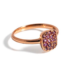 The Show Stopper серебряное кольцо, покрытое 18-каратным золотом цена и информация | Кольца | pigu.lt
