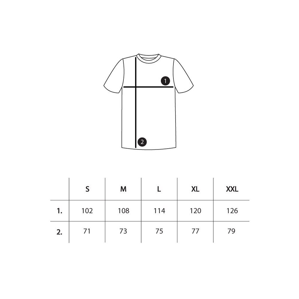 Marškinėliai vyrams Marat Flock, rudi kaina ir informacija | Vyriški marškinėliai | pigu.lt