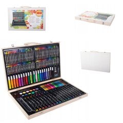 Tapymo, piešimo, spalvinimo rinkinys lagamine ColorCraze, 188 vnt. kaina ir informacija | Piešimo, tapybos, lipdymo reikmenys | pigu.lt