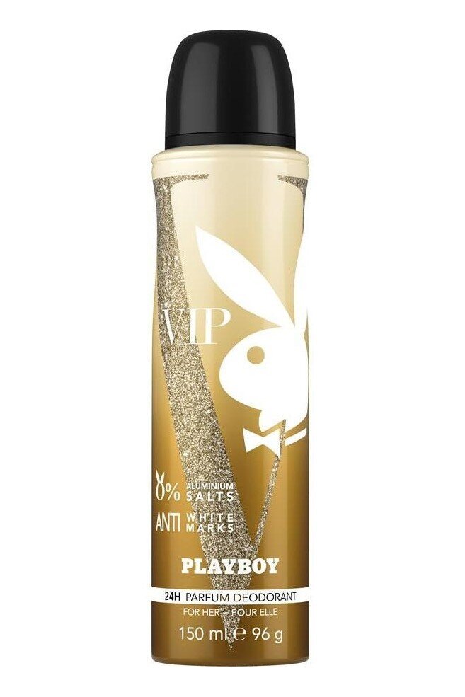 Purškiamas dezodorantas moterims Playboy VIP For Her 150 ml kaina ir informacija | Parfumuota kosmetika moterims | pigu.lt