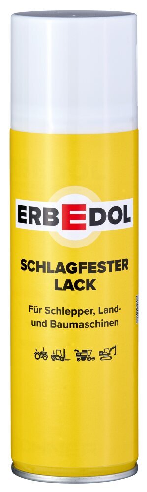 Smūgiams atsparūs žemės ūkio mašinų dažai Erbedol Schlagfester Lack Spray, aerosolis Deutz-Silber-Metall from 1974 SL9580 цена и информация | Dažai | pigu.lt