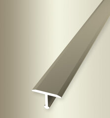 Aliuminio profilis dangų sujungimui EB 290 F9 Kuberit, 270 cm, smėlinės spalvos kaina ir informacija | Sujungimo profiliai | pigu.lt