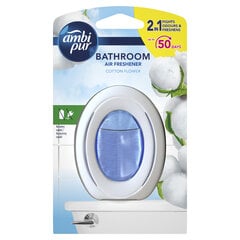 Освежитель воздуха Ambi Pur Bathroom Air Refr Cotton, 7,5 мл цена и информация | Освежители воздуха | pigu.lt