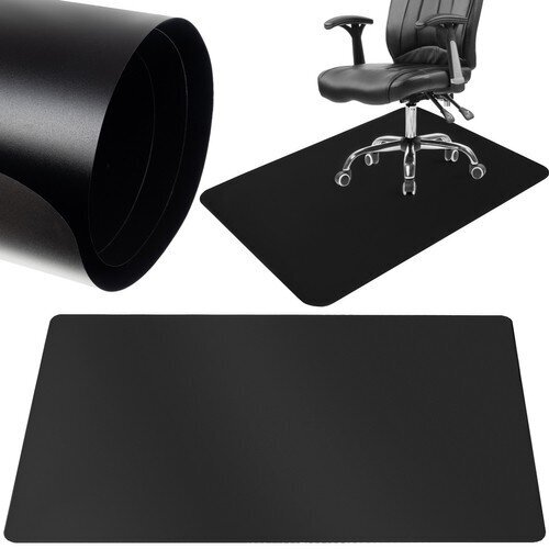 Apsauginis kilimėlis po kėdėmis Perf, 100 x 140 cm, juodas kaina ir informacija | Biuro kėdės | pigu.lt
