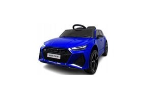 Vienvetis elektromobilis vaikams Audi RS6, mėlynas цена и информация | Электромобили для детей | pigu.lt