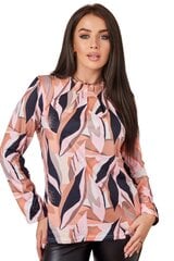 Женская блузка 224148 01, бежевый/белый 224148*01-048 цена и информация | Женские блузки, рубашки | pigu.lt