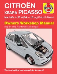 Citroen Xsara Picasso Petrol & Diesel (Mar 04 - 10) kaina ir informacija | Kelionių vadovai, aprašymai | pigu.lt