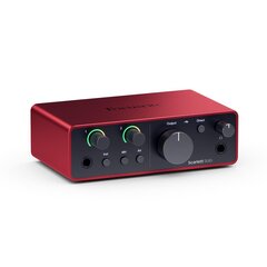 Focusrite Scarlett Solo 4th Gen цена и информация | Звуковые карты | pigu.lt