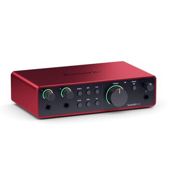 Focusrite Scarlett 2i2 4th Gen kaina ir informacija | Garso plokštės | pigu.lt