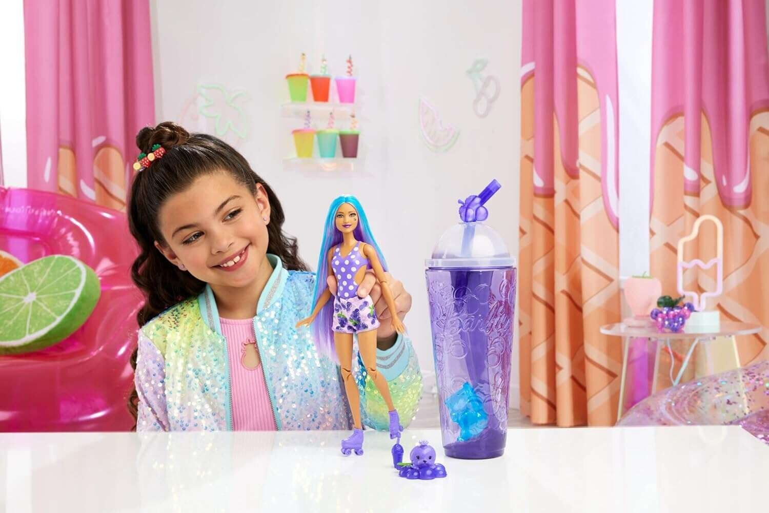 Lėlių rinkinys Barbie Pop Reveal Fruit Series kaina ir informacija | Žaislai mergaitėms | pigu.lt