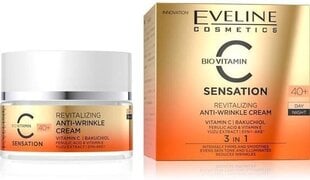 Veido kremas Eveline Cosmetics C Vitamin Sensation 40+, 50ml kaina ir informacija | Veido kremai | pigu.lt