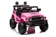 Dvivietis vaikiškas elektrinis visureigis Toyota FJ Pink 4x4, rožinis цена и информация | Elektromobiliai vaikams | pigu.lt