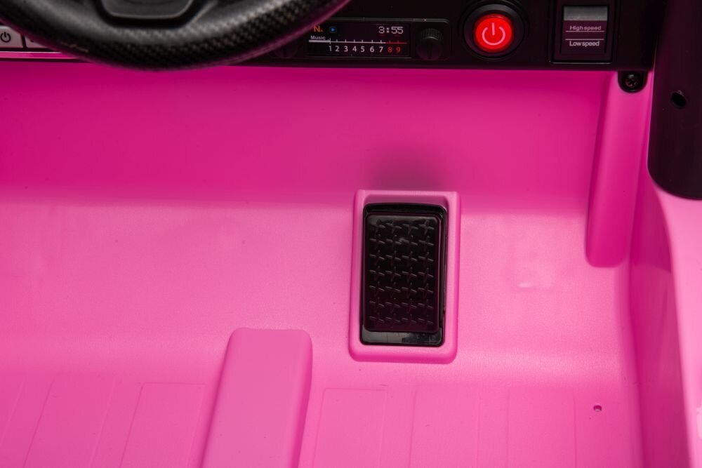 Dvivietis vaikiškas elektrinis visureigis Toyota FJ Pink 4x4, rožinis kaina ir informacija | Elektromobiliai vaikams | pigu.lt