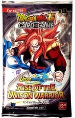 Žaidimo kortos Dragon Ball Super CCG Unison Warrior 10 Rise of the Unison Warrior Booster, ENG цена и информация | Настольные игры, головоломки | pigu.lt