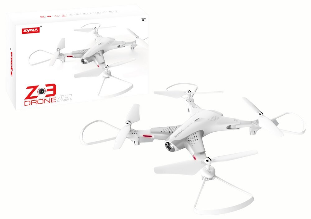 Rc dronas vaikams Syma Z3 720P, baltas kaina ir informacija | Žaislai berniukams | pigu.lt