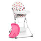 Maitinimo kėdė Eldo, white/pink kaina ir informacija | Maitinimo kėdutės | pigu.lt