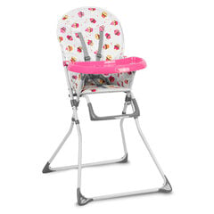 Maitinimo kėdutė su stalu Ricokids Fando, pink kaina ir informacija | Maitinimo kėdutės | pigu.lt