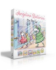 Angelina Ballerina On the Go! (Boxed Set): Angelina Ballerina at Ballet School; Angelina Ballerina Dresses Up; Big Dreams!; Center Stage; Family Fun Day; Meet Angelina Ballerina Boxed Set цена и информация | Книги для самых маленьких | pigu.lt